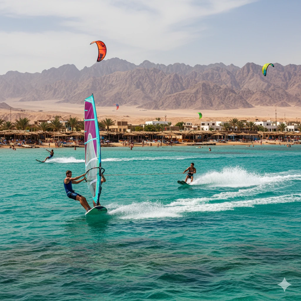 Windsurfing and Waterskiing